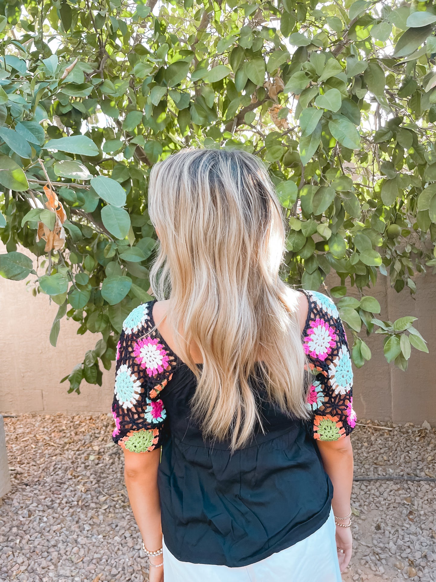 Kelsey Crochet Top