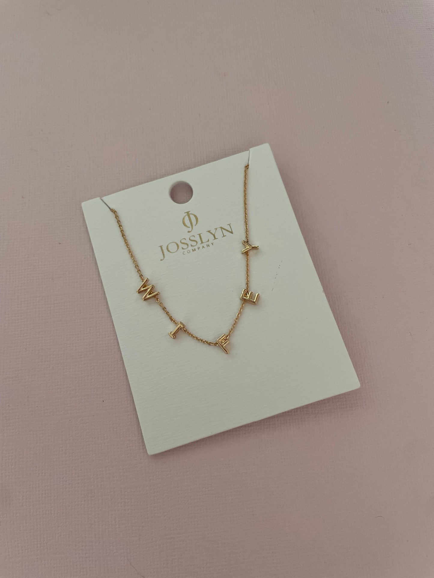 Wifey Necklace