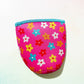 Bright Pink Floral Iced Coffee Sleeve