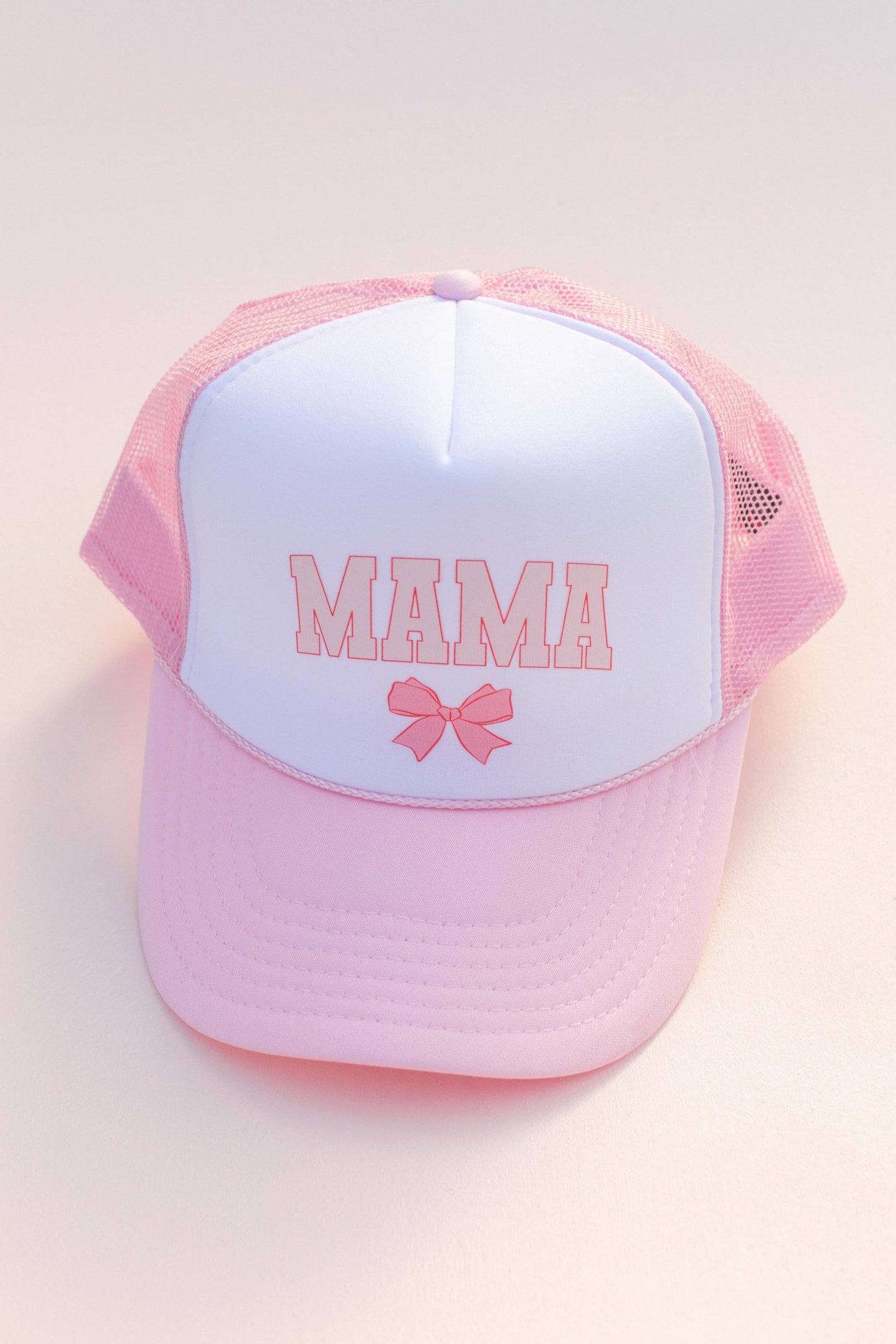 Coquette Bow Mama Trucker Hat