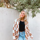 Checker Print Lola Cardigan