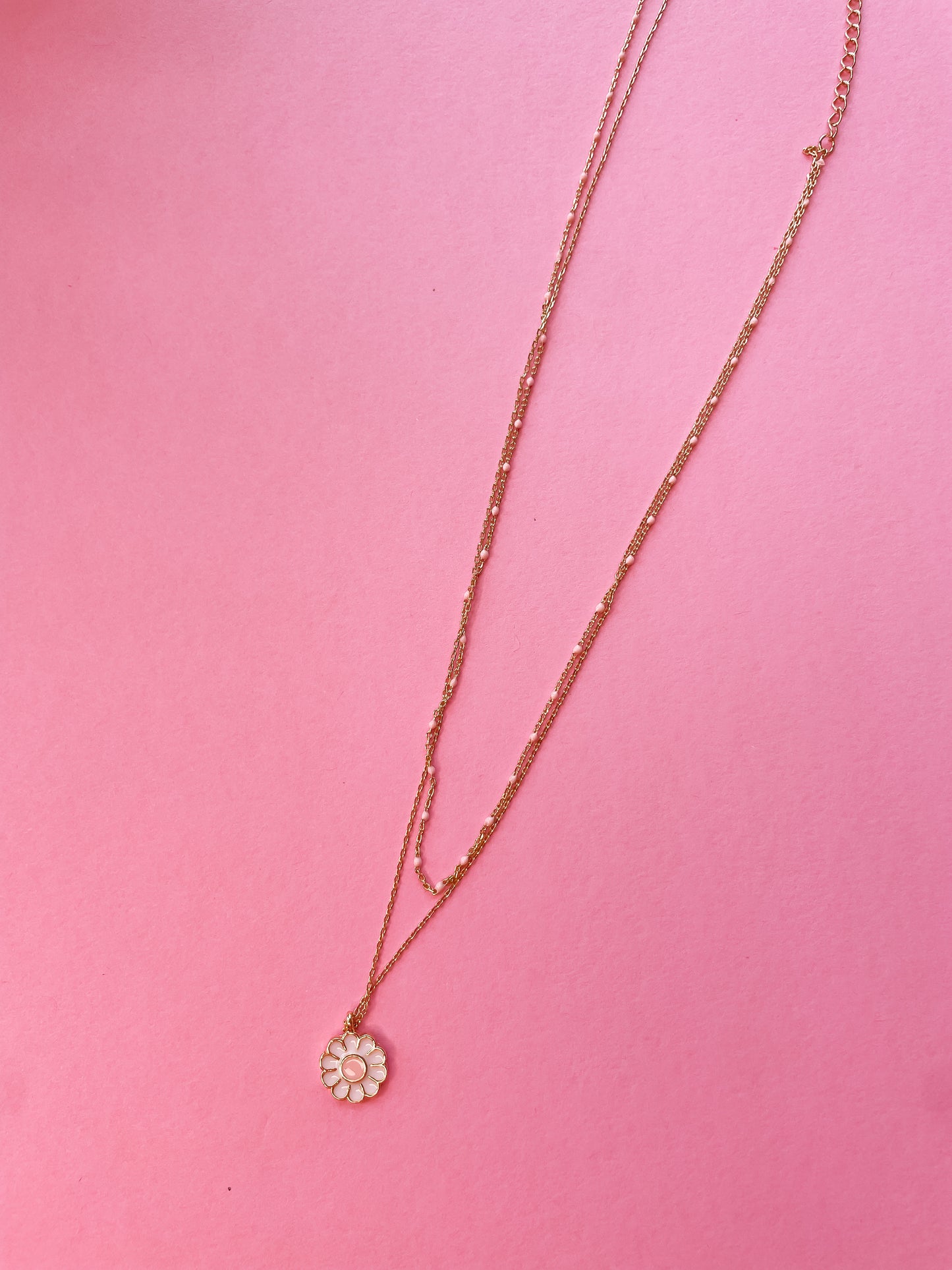 Dainty Daisy Layered Necklace