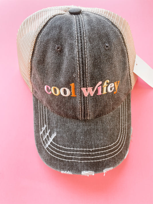 Cool Wifey Trucker Hat