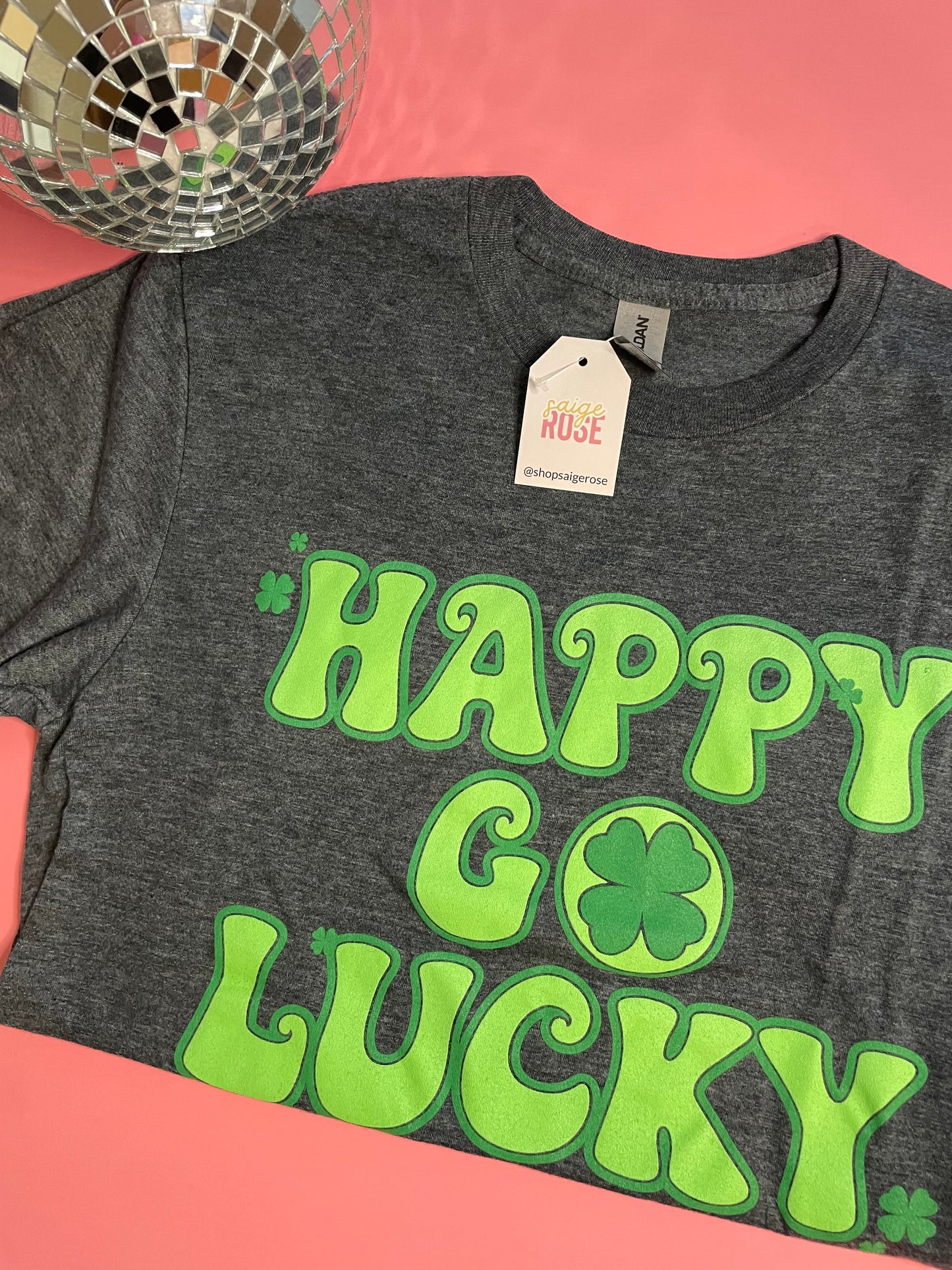 Happy Go Lucky Graphic Tee