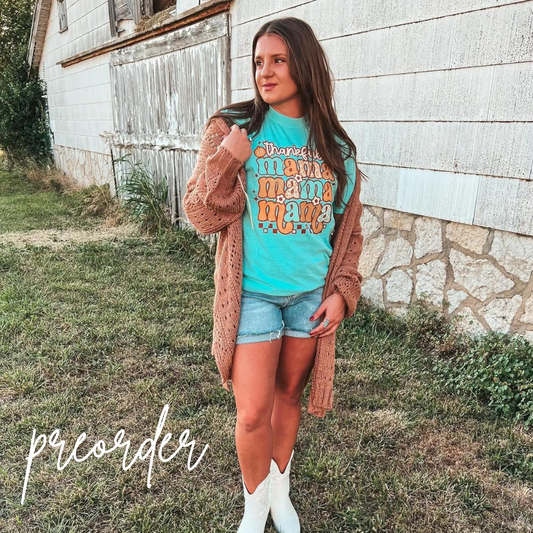 PRE-ORDER Thankful Mama Graphic Tee